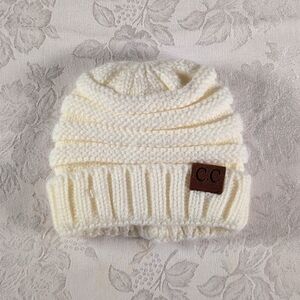 Creme Knit Hat
